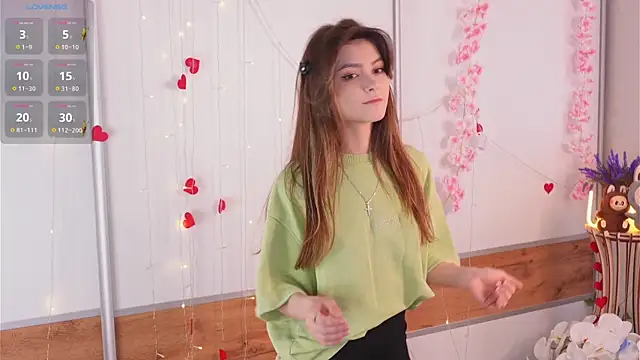 הופעת וובקאם של CherlyGuss