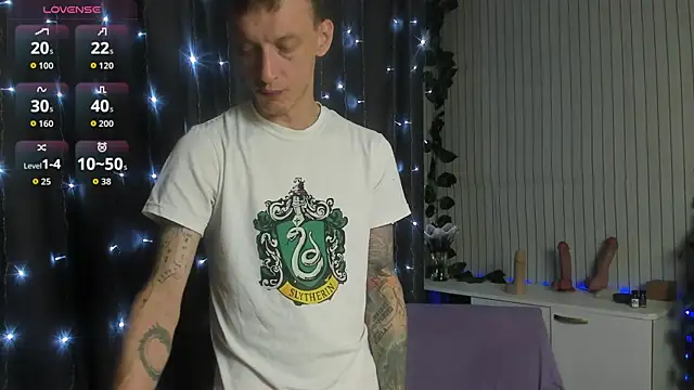 Show de webcam de James2Inked