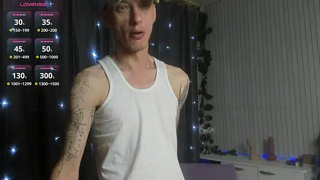 Show modela James2Inked na web-kameri