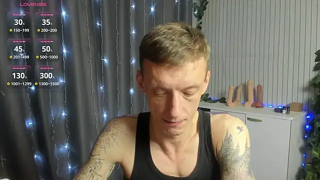Show de James2Inked na webcam