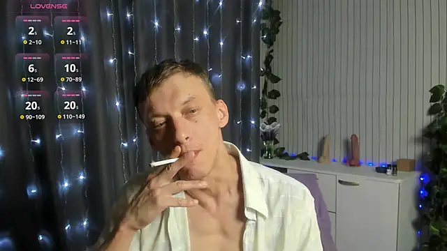 Show de James2Inked na webcam