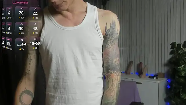 James2Inked Adlı Modelin Web Kamerası Şovu