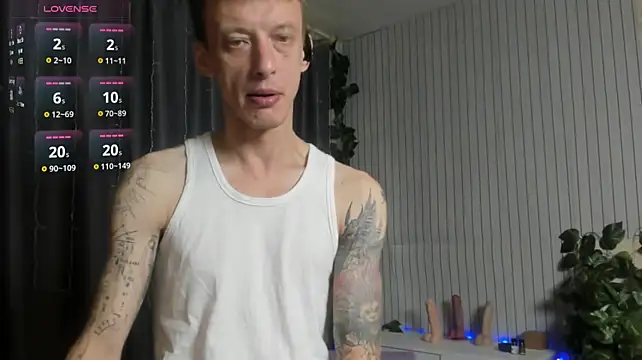 James2Inked Adlı Modelin Web Kamerası Şovu