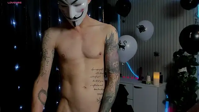 Show de James2Inked na webcam