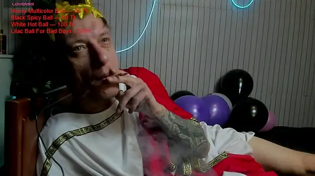 Webkamerová show James2Inked