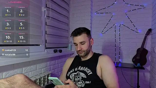 Show modela DaddySlava na web-kameri