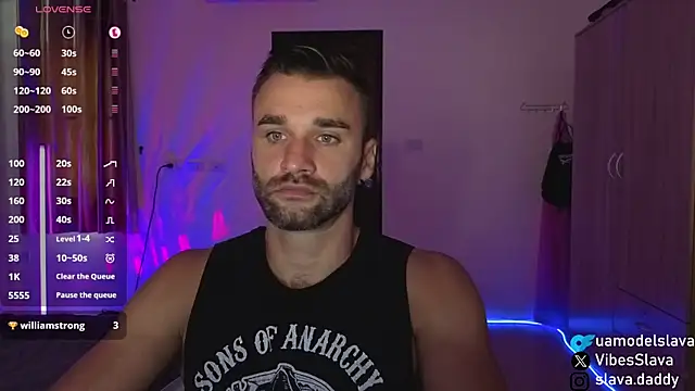 Show modela DaddySlava na web-kameri