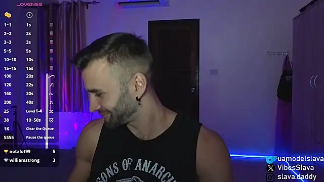 Show modela DaddySlava na web-kameri