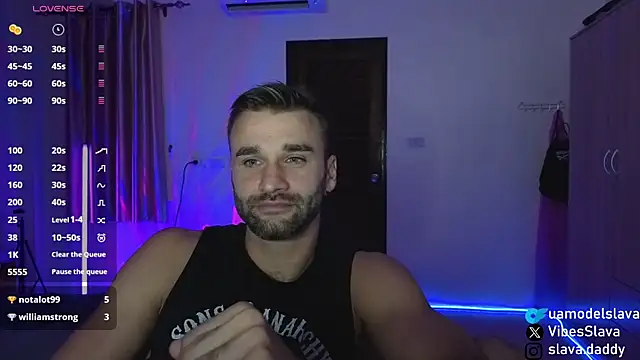 Show modela DaddySlava na web-kameri