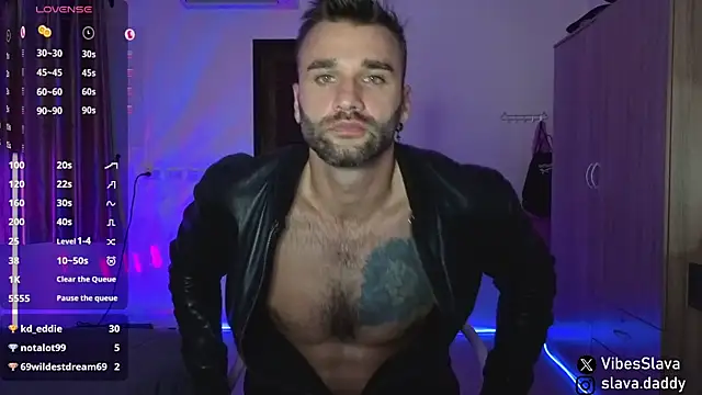 Show modela DaddySlava na web-kameri