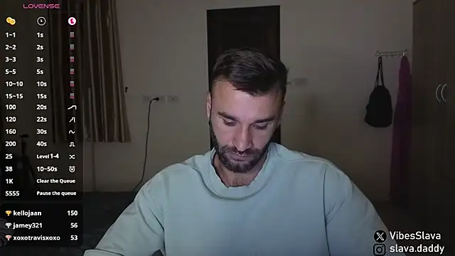Show modela DaddySlava na web-kameri