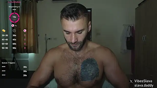 Show modela DaddySlava na web-kameri
