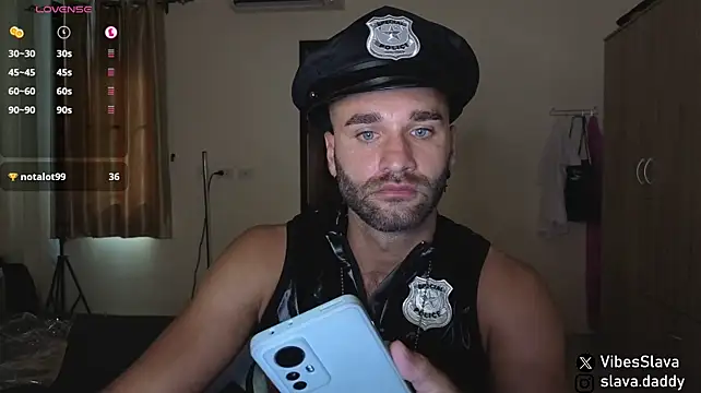 Show modela DaddySlava na web-kameri