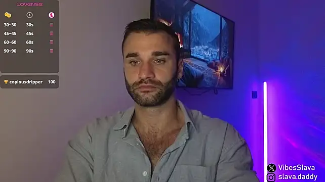 Show modela DaddySlava na web-kameri