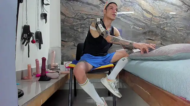 Show de logan-wollf na webcam