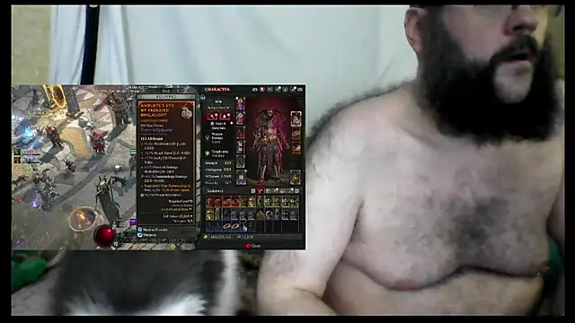 Webkamerová show BriTheTopBear