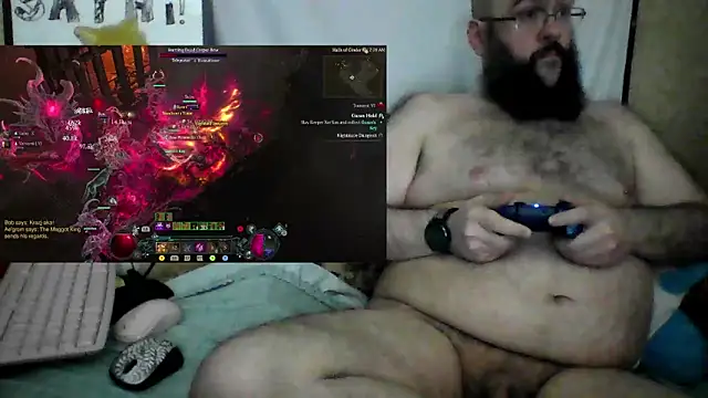 BriTheTopBear Adlı Modelin Web Kamerası Şovu