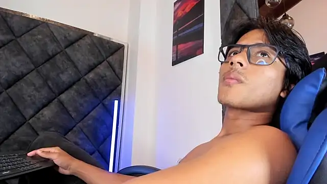 Show de LiamKron na webcam