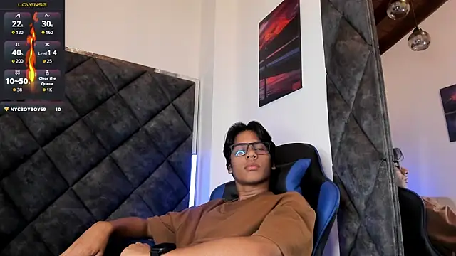 Show de LiamKron na webcam