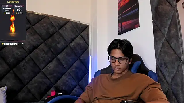 Show de LiamKron na webcam