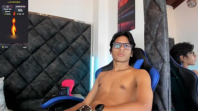 Show de LiamKron na webcam