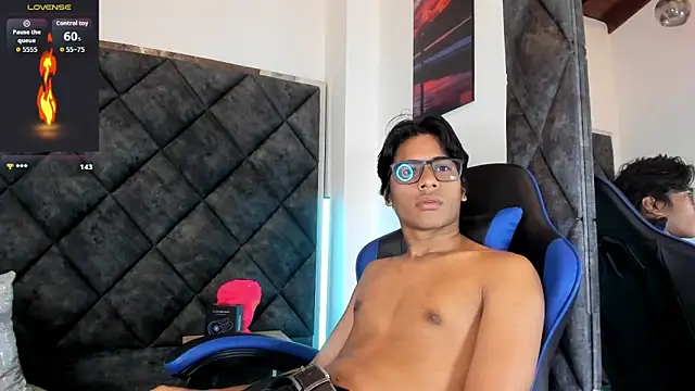 Show de LiamKron na webcam