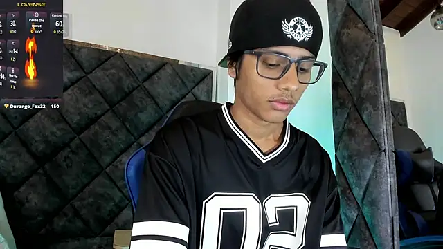 Show de LiamKron na webcam