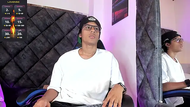 Show de LiamKron na webcam