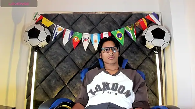 Show de LiamKron na webcam