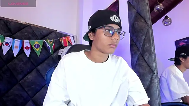 Show de LiamKron na webcam