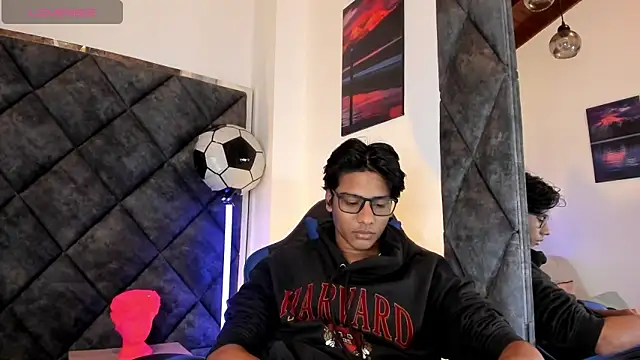 Show de LiamKron na webcam
