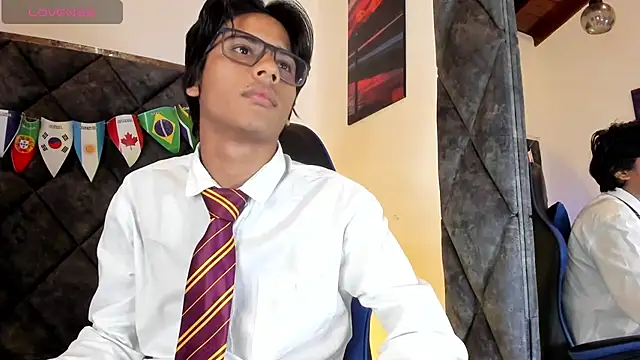 Show de LiamKron na webcam