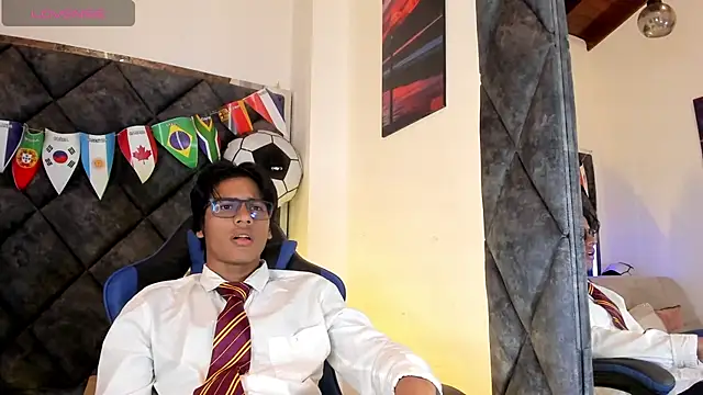 Show de LiamKron na webcam