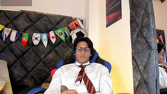 Show de LiamKron na webcam