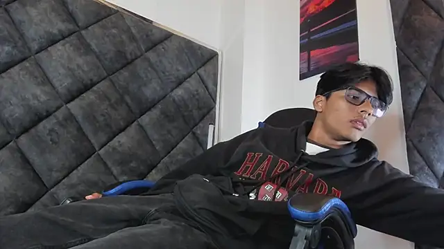 Show de LiamKron na webcam