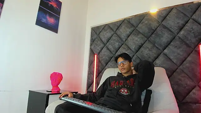 Show de LiamKron na webcam
