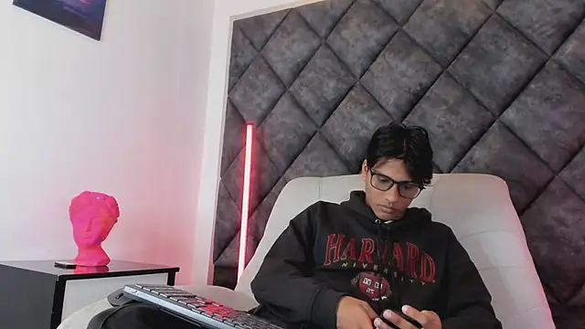 Show de LiamKron na webcam