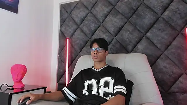 Show de LiamKron na webcam