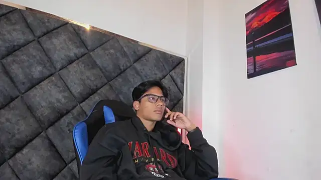 Show de LiamKron na webcam