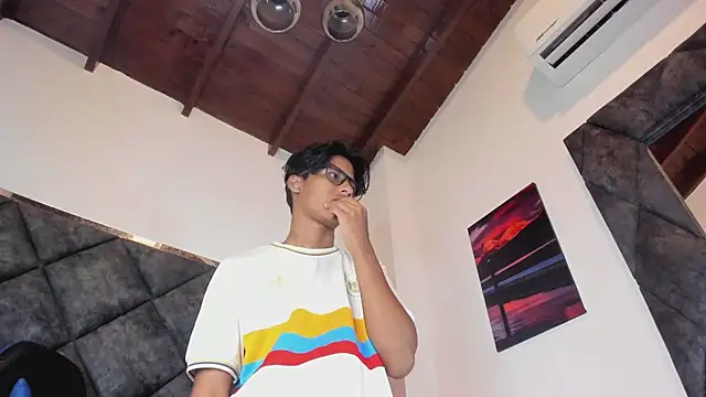 Show de LiamKron na webcam