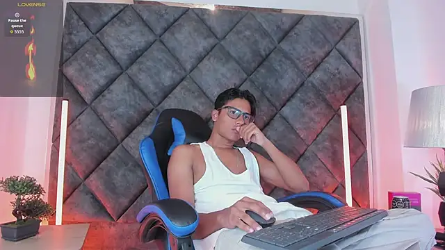 Show de LiamKron na webcam