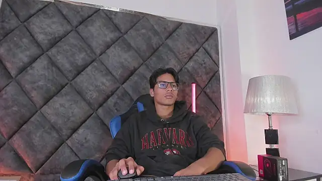 Show de LiamKron na webcam