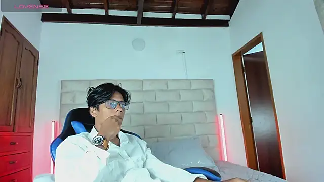 Show de LiamKron na webcam