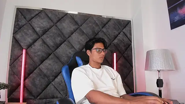Show de LiamKron na webcam