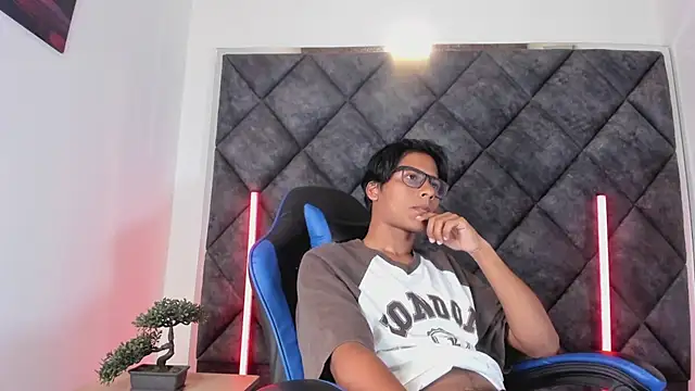Show de LiamKron na webcam
