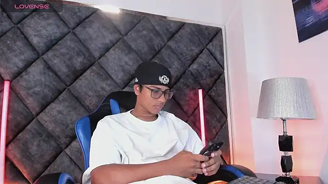 Show de LiamKron na webcam