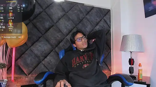 Show de LiamKron na webcam