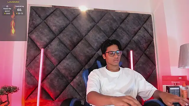 Show de LiamKron na webcam