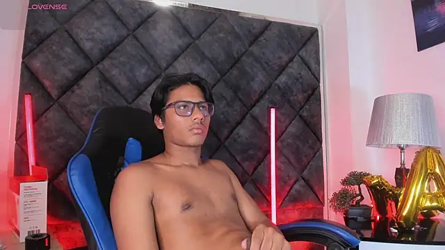 Show de LiamKron na webcam