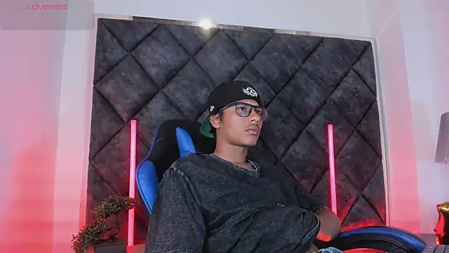 Show de LiamKron na webcam
